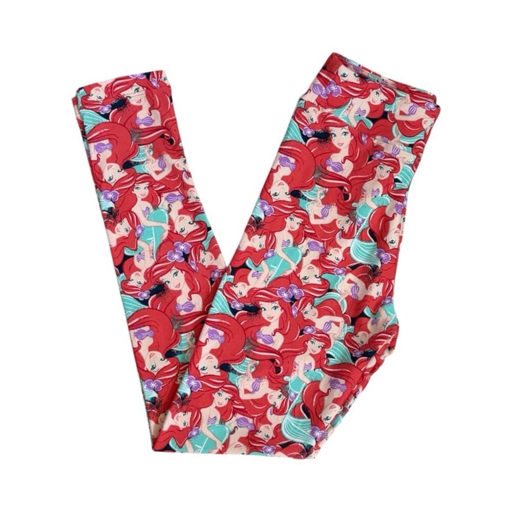 Lularoe The Little Mermaid Ariel Leggings Tween